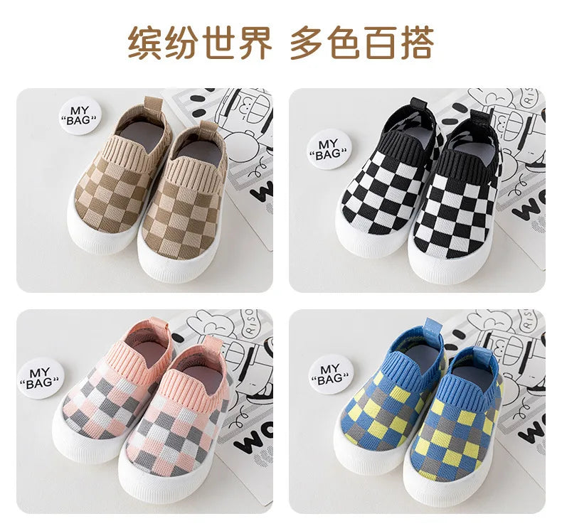 Baby Walking Shoes Spring And Autumn Styles Soft Sole Anti Slip Old Men's And Women's  Breathable Outdoor Shoes