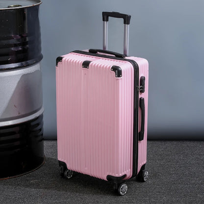 Luggage Suitcase 20-26 Inch Large Capacity Simple Fashionable Travel Handheld Durability Wear-resistant with Wheels Suitcase