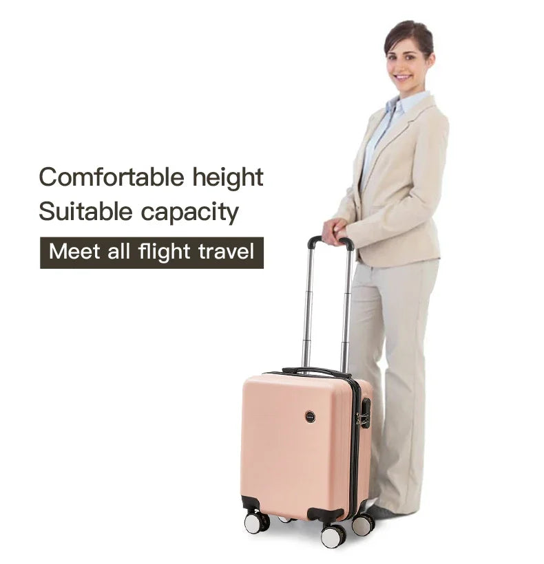 14 Inch Small Luggage Compartment 20*30*40 Cm Spring and Autumn Air Travel Boarding Password Box Travel Suitcase