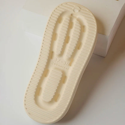 Solid Color Non-slip Leisure Couple Slippers Women Summer Beach Slippers Outdoor Women Flip Flops Breathable Beach sandals women