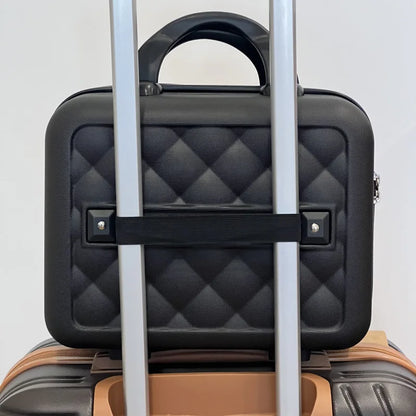 14 inch Lightweight Carrying Case Travel Cosmetic Case Portable Small Makeup Hand Bag