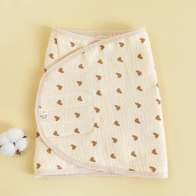 New Baby Swaddle Blanket 0-6 Months Strap Protect Belly Baby Sleeping Blanket Wrap for Newborn (Available)