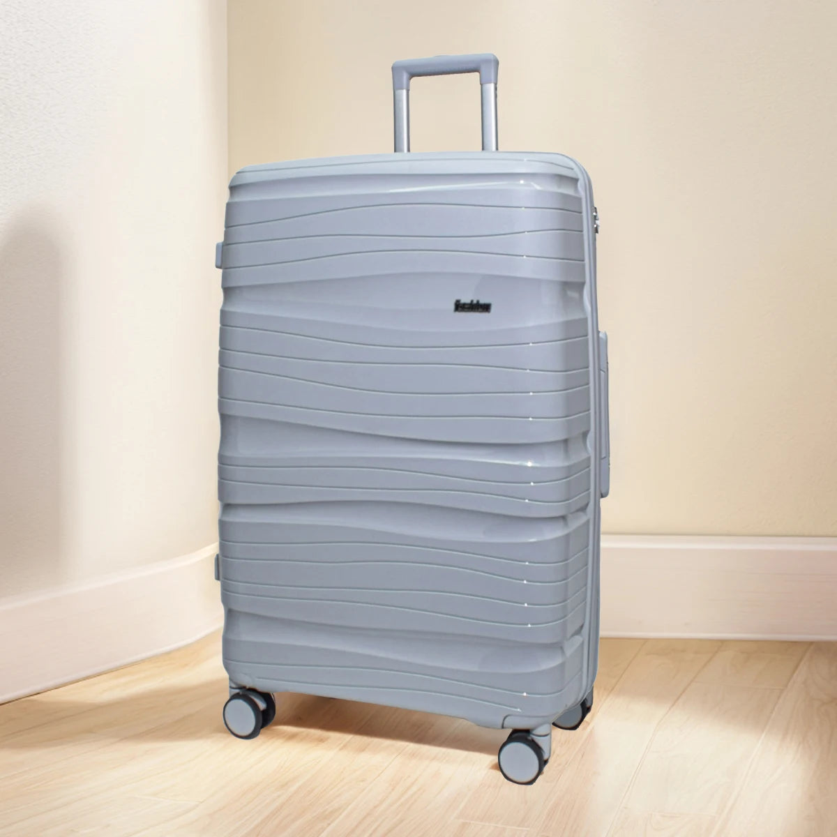 Luggage Trolley Case for Women, 20-Inch Small Carry-On, Double-Layer Explosion-Proof Zipper, Multifunctional Password Box, 2025 New Model