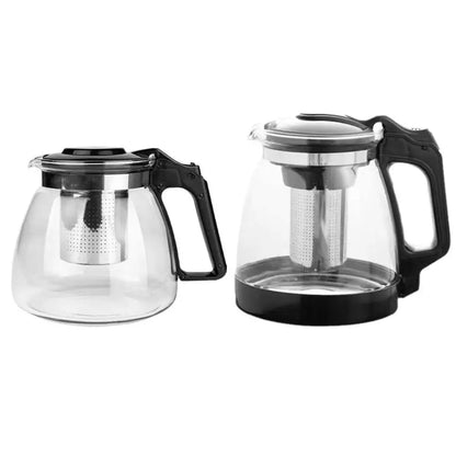 Glass Teapot with Tea Strainer Large Capacity Water Container Chinese Traditional Kung Fu Teaware Tea And Water Separation