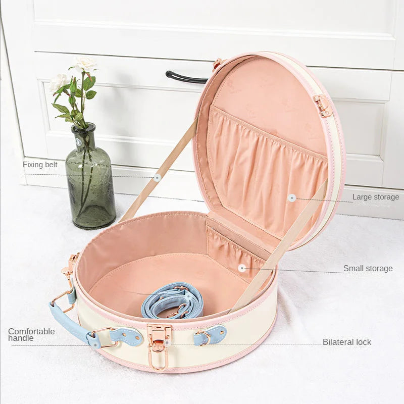 13 inch Vintage carrying case Portable Hand luggage Travel suitcase woman makeup lightweight luggage travel bag Carry on Luggage