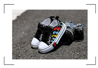 Four seasons Children's Sneakers Boys Breathable Comfortable Running Shoes Girls Fashion Sports Casual Soft-soled Non-slip Kids