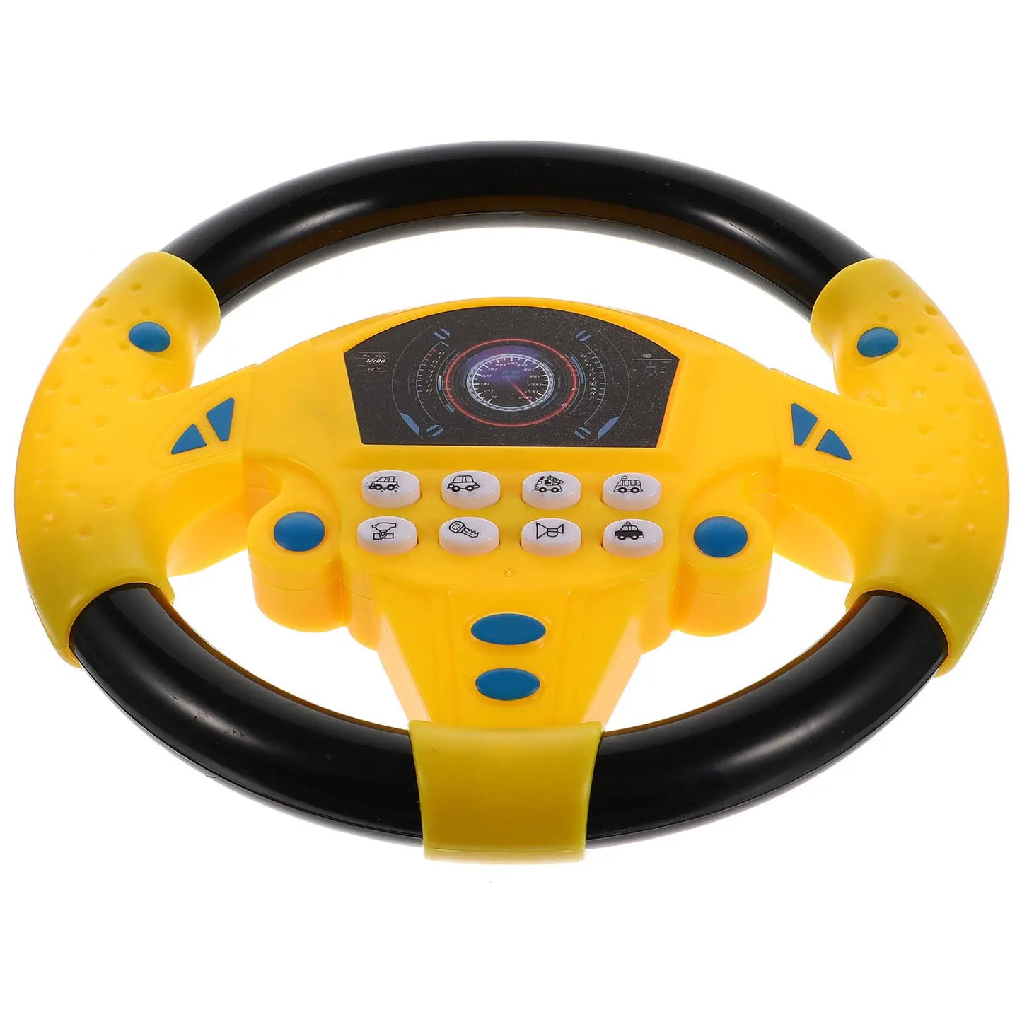 Premium Simulation Steering Wheel Early Educational Driving Plaything for Toddlers Brain Development Auditory Stimulation