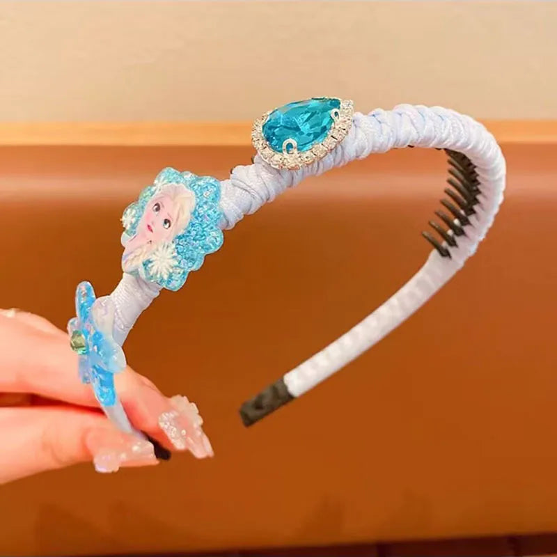 Anime Frozen Kawaii Children's Headband: Elsa Princess Crown