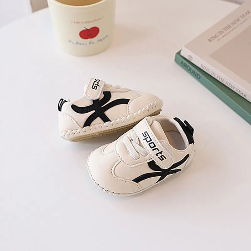 New Style Soft-Soled Baby Shoes for Boys and Girls 0-1 Years Old Anti-Slip Breathable Single Shoes