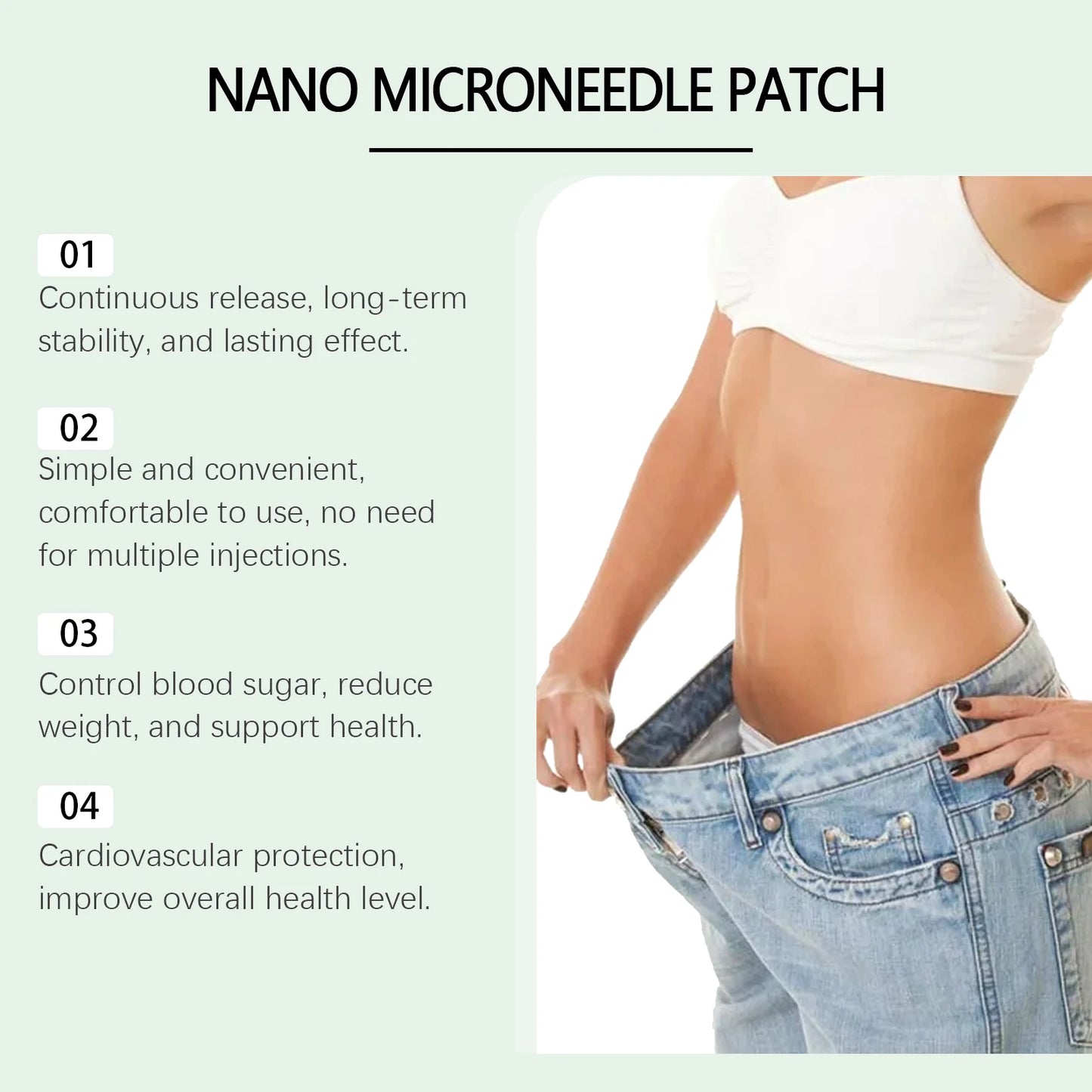 Body Care Patch - Gentle Care & Firming, Lifts Body Contours, Daily Lazy-Friendly Long-Lasting Body Shaping Patch
