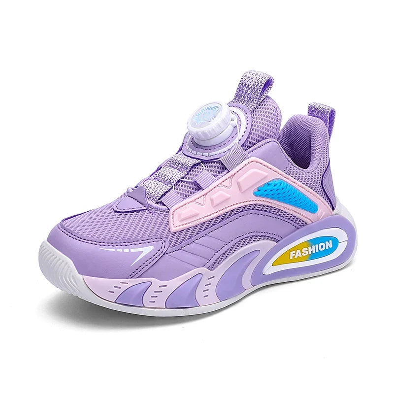 boy Kids Spring Sneakers Girls School Casual Shoes Outdoor Breathable Running Shoes Light Soft Pink Non-slip Children Shoes