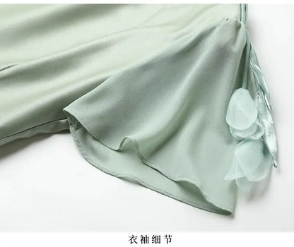 BESTBAFU High Quality Office Lady Elegant Dress Women Short Sleeve Summer A-Line High Waist Party Dresses Mini Vestidos 222P