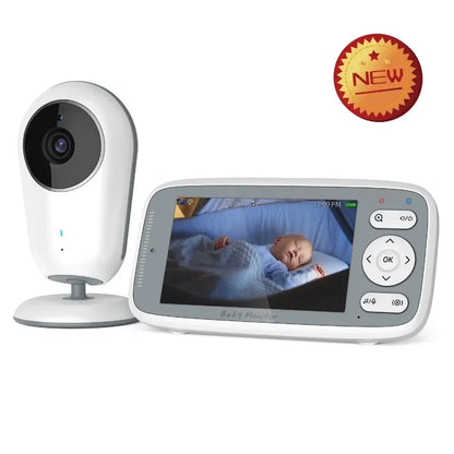 Baby Monitor 3X Digital Zoom Video Camera Two Way Audio Auto Night Vision 720P HD Security Camera Babysitter VB615