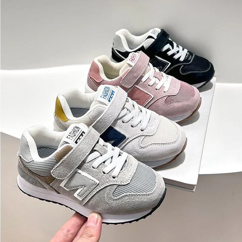 Children Casual Shoes Spring Autumn Newly Kids Boys Mesh Sport Sneakers Girls Running Shoes Kids Fashion Brand Casual Shoes