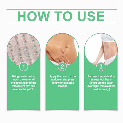 4pcs Nano Microneedle Patches for Effective Skin Tightening And Body Shape Management High Absorption Skin Care