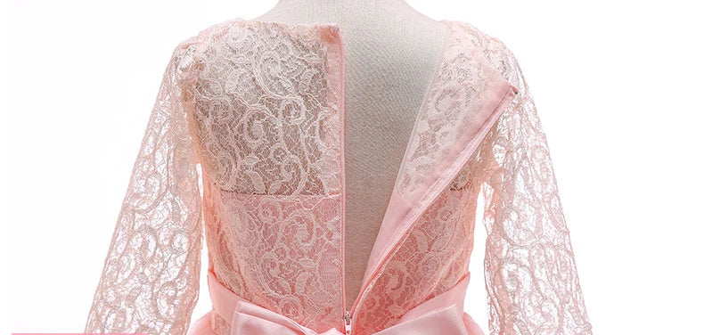 Baby Girl Princess Dress for Party Ball Gown Wedding White Dresses Kids Christmas Bridesmaid Costume Girl Birthday Party Dress