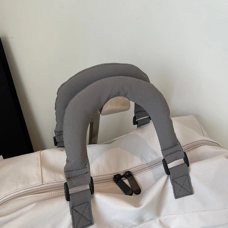 Women Travel Luggage Shoulder Bags Casual Outdoor Travel Short  TripTote Bag Portable Commuting Gym Fitness Sports Handbag