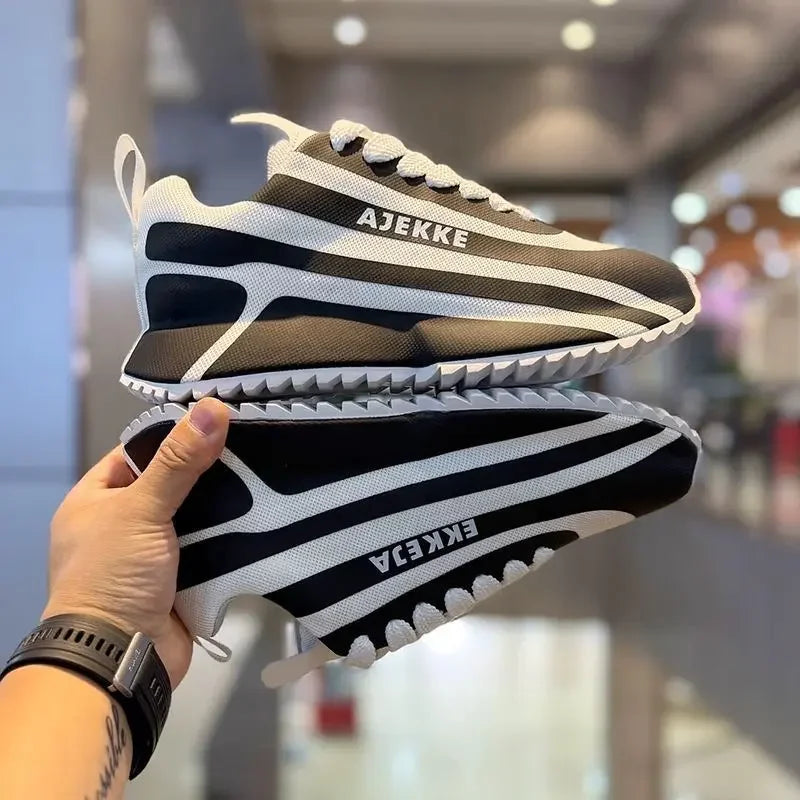 New Fashionable and Versatile Thick Soled Breathable Sports and Leisure Bread Men's Shoes