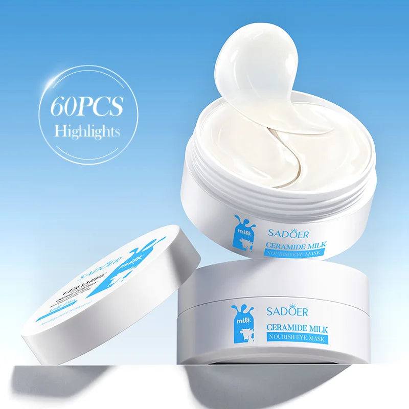 Milk Crystal Collagen Eye Mask Firming Anti Dark Circles Remove Eyes Bags Moisturizing Eye Patches Eyes Skin Care