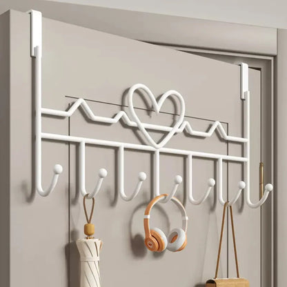 New No Punch Door Storage Hook Universal Household Home Storage Rack Multifunction Traceless Wall Hanger Hook