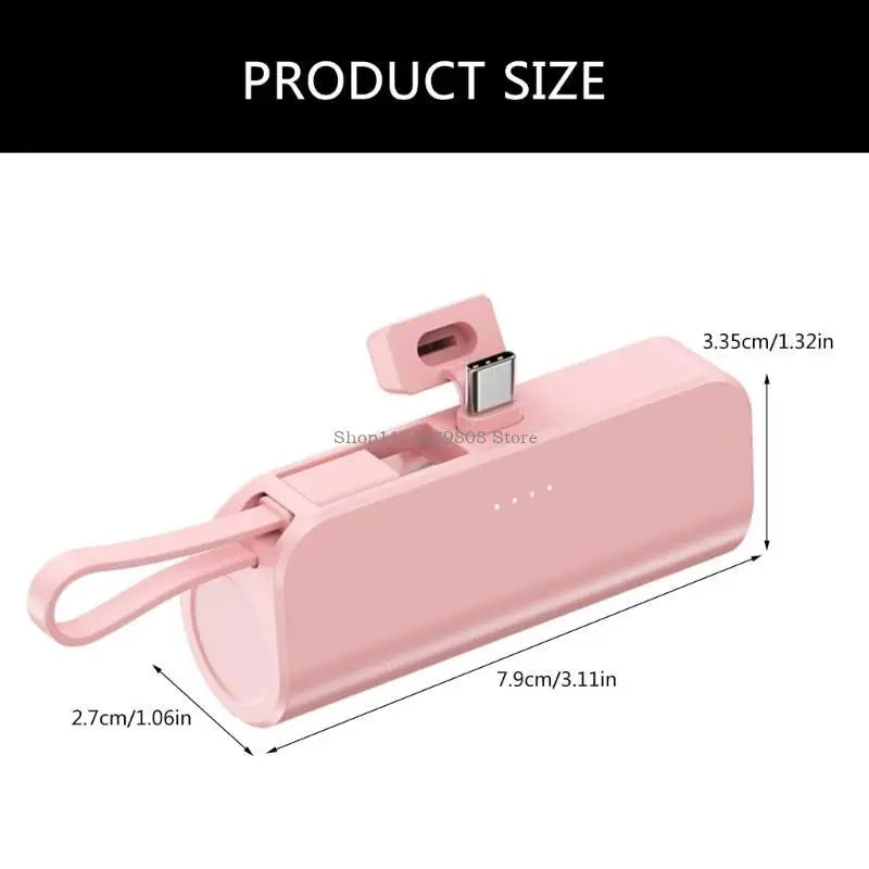 Easy Assembly 21700 Battery Power Sources Housing Case with Charging Cable