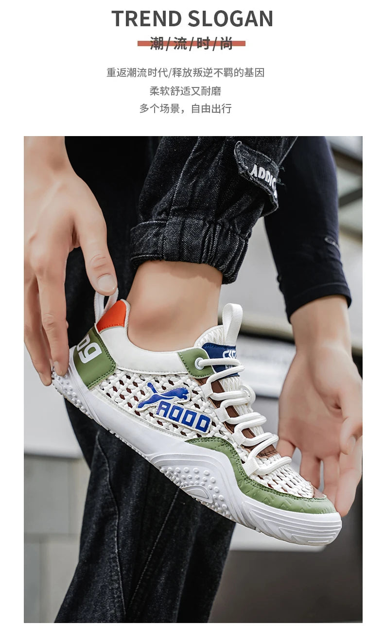 Shoes For Men Mesh Sneakers Summer Casual Breathable Sports Outdoor Hiking Tennis Running Designer Luxury Platform Loafers ( Available )