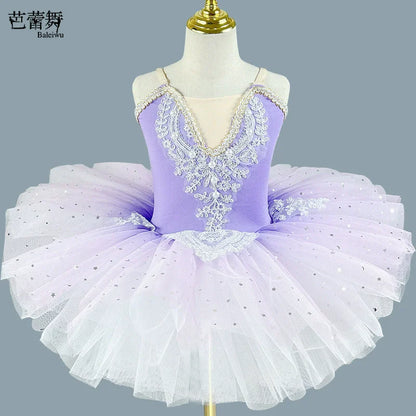 Summer Party Girls Dresses Kids Clothes Vestidos Princess Outfit Girl Dress Tutu Stage Ballet Leotards Dance Costumes Ballerine