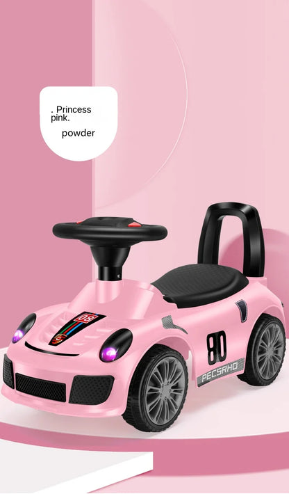 LazyChild 1-3 Years Old Children's Twisting Car Yo Car Sliding Anti-rollover Children's Car Baby Toy Driver Pushes The Slide Car