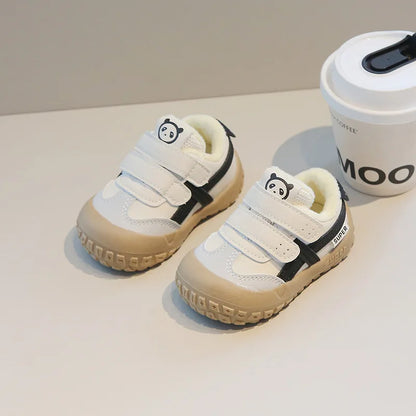 Baby Sneakers Warm Fur Inside Infant Shoes Autumn Winter Little Boys Girls Casual Shoes For Baby Pink, Yellow