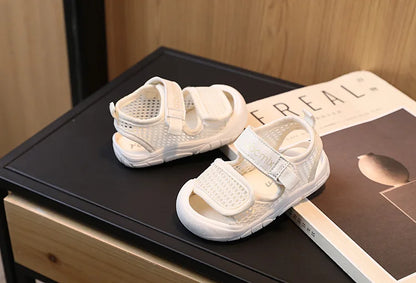 Baby Sandals Summer Infant Toddler Walking Shoe Mesh Breathable Kids Beach Shoes for Boys Girls Non-slip Causal Children Sandals