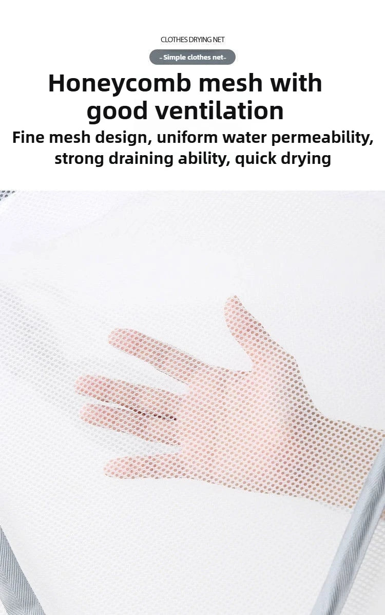 Clothes Drying Net, Socks Drying Artifact, Home Clothes Drying Basket, Sweater Drying Net Pocket, Cool Socks Drying Rack