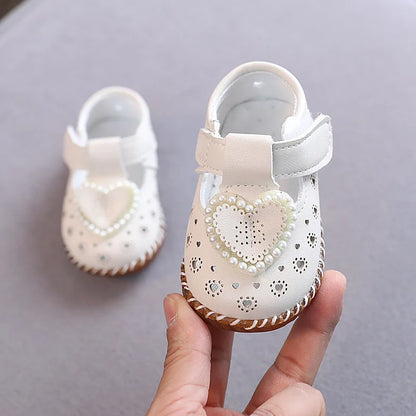Children Sandals for Girls Summer New Fashionable Korean Style Comfortable Soft Sole Casual Cute Baby Beach Shoes