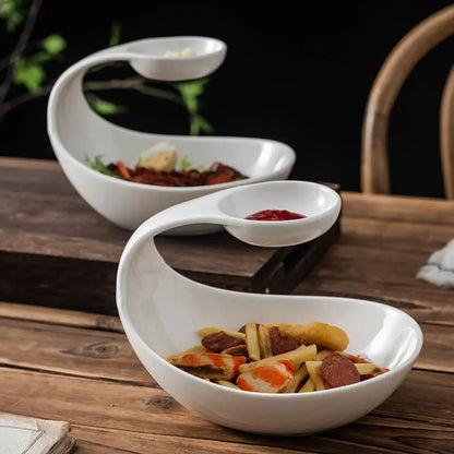 Creative Ceramic Beautification, Dessert Plate, Dim Sum Plate, Sushi Plate, Hotel, Molecular Kitchen Display Plate.