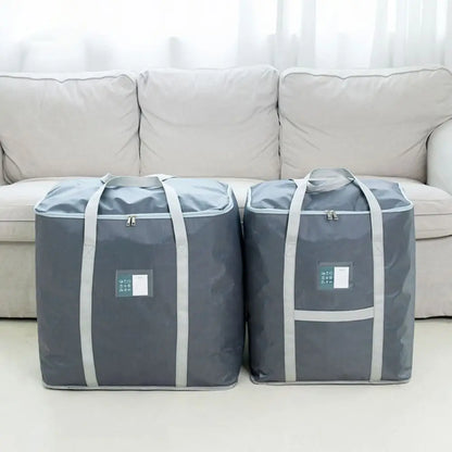 Durable Travel Luggage Bag Waterproof Washable Foldable Storage Bag Moisture Proof Large Capacity Clothing Organizing Bag Moving