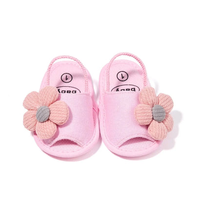 Baby Boy Girl Shoes Fluff Baby Girl Slipper Animals Flower Anti-Slip First Walkers Crib Shoes