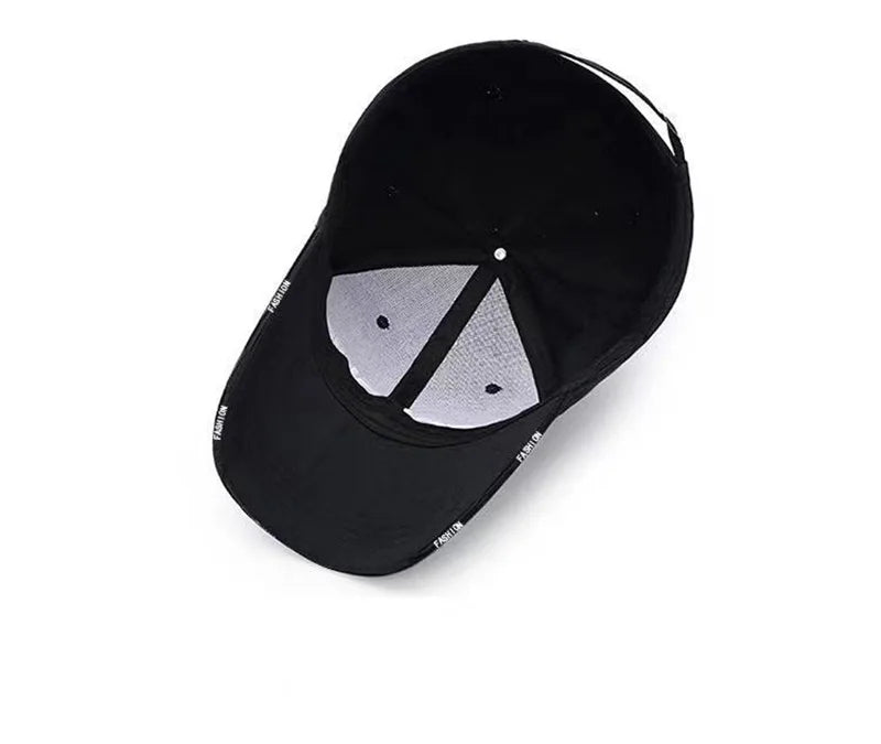 Women's Fashion Letter Baseball Cap Beach Outdoor Sunshade Korean Leisure Street Style Couple Hat