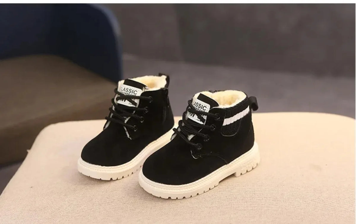 Kids Winter Boots Bangladesh Plush Ankle Boots - Small China Town