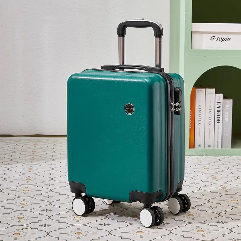 14 Inch Small Luggage Compartment 20*30*40 Cm Spring and Autumn Air Travel Boarding Password Box Travel Suitcase