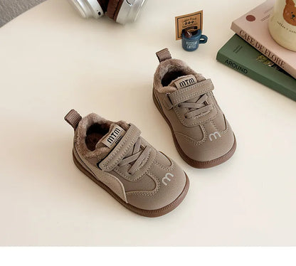 Comfortable Breathable Soft Bottom Children's Shoes for 1-4 Years Old Boys And Girls Autumn New Style Sports Trend Flat Shoes