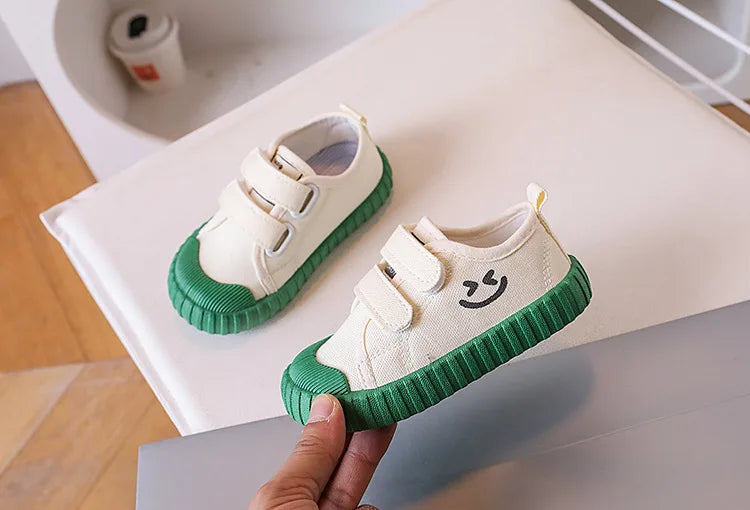 Children's Casual Shoes Boys Girls Baby Sneakers Breathable Soft Non-slip Comfortable Boys Girls Toddler Canvas Shoes Kids Shoes