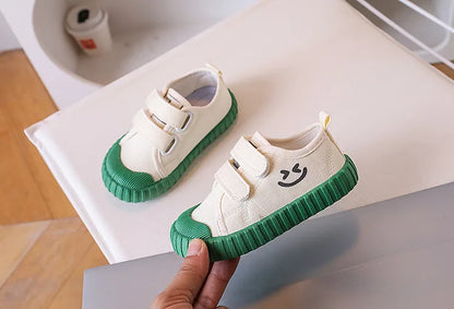 Children's Casual Shoes Boys Girls Baby Sneakers Breathable Soft Non-slip Comfortable Boys Girls Toddler Canvas Shoes Kids Shoes