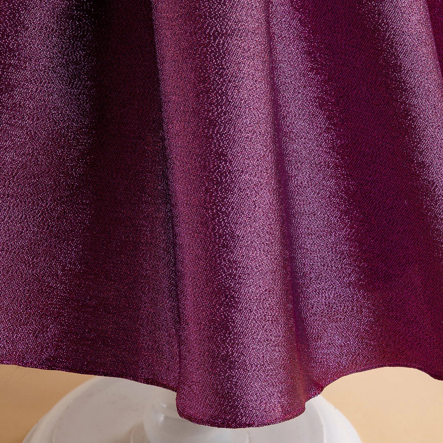 Girls Party Dresses Elegant Irregular Off-Shoulder Bow Decor Gown For Birthday Banquet Formal Evening Prom Luxury kids clothes