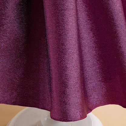 Girls Party Dresses Elegant Irregular Off-Shoulder Bow Decor Gown For Birthday Banquet Formal Evening Prom Luxury kids clothes