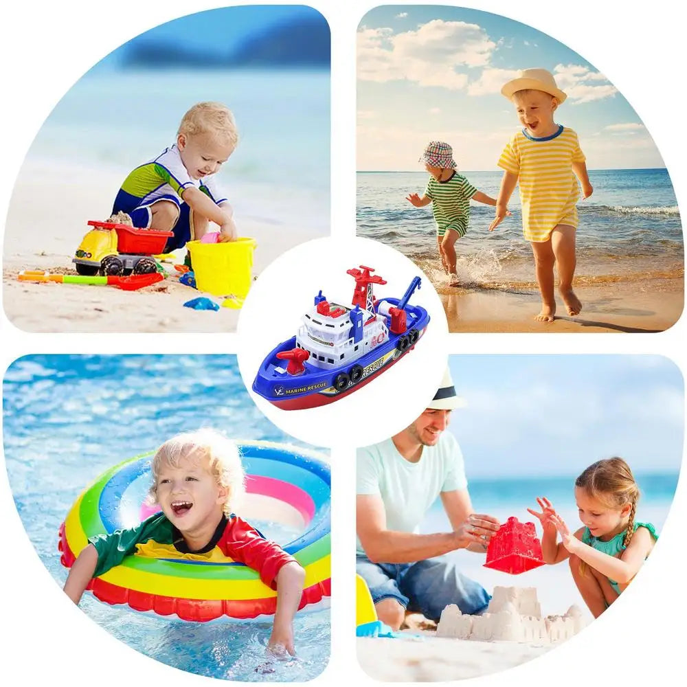 oy Boats For Bathtub Electric Fire Boat Toddler Toys