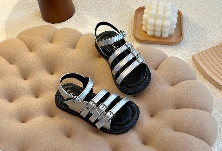 Summer New Collection Forest Girl Shoe Hollow Princess Shoe Fashion Roman Sandals Soft Sole Boy Beach Shoe