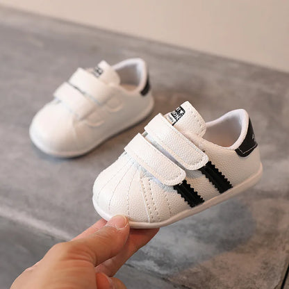 Baby Boys And Girls Toddler Shoes Infant Sneakers Newborn Soft Bottom First Walk Non-Slip Fashion