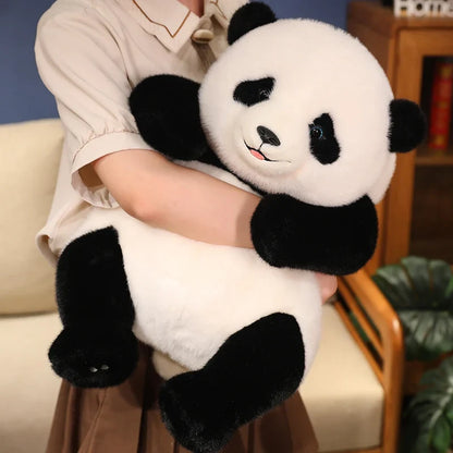 Adorable Base Simulation Lifelike Giant Panda FuBao Plush Toys Kawaii Stuffed Animals Soft Bears Baby Appease Doll Gifts
