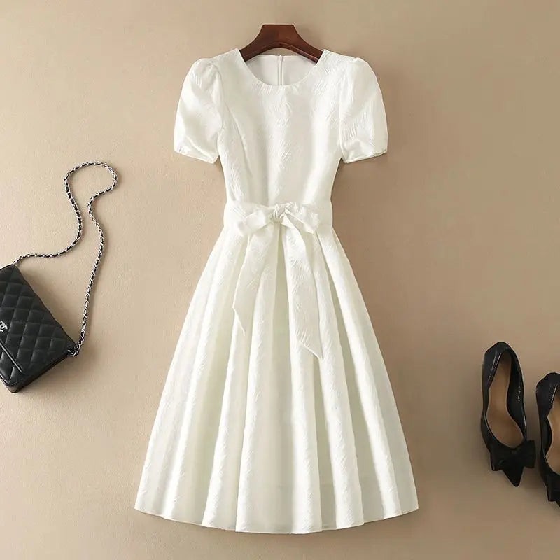 Bandage Dresses for Women White Woman Dress Elegant and Beautiful Chic Pretty One-piece Fashion Summer 2025 Hot X Xxl Clothes G