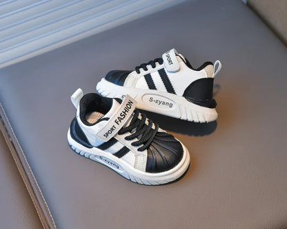 Children's Breathable Sports Shoes  Spring Autumn New Boys Girls Soft Soled Anti -Slip Leather Shoes Baby Kids Running Shoe
