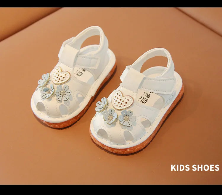 Baby Shoes Summer New Baby Calling Shoe Soft soled  Baby Girl Sandals Anti slip Girl Shoe Children sandals